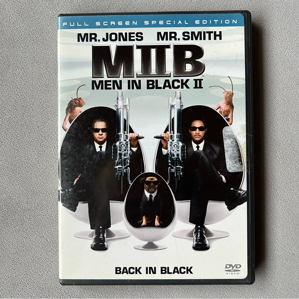 3 for $15 ~ Men in Black II ~ Will Smith Tommy Lee Jones ~ DVD ~ 3 for $15